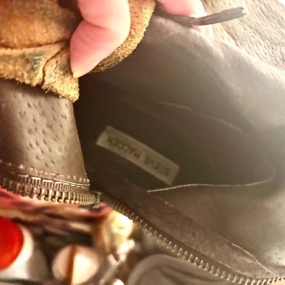 Steve Madden Troopa Brown Lace Up Boots - Picture 11 of 11